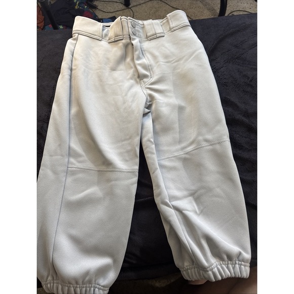 Kids Size Small Gray Baseball Pants‎ By Easton - Picture 1 of 8